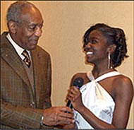 Bill Cosby presents Sarah